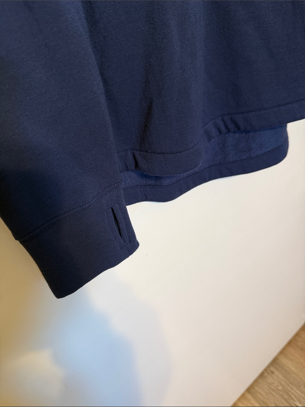 Vineyard Vines Women’s The Shep Shirt Navy Blue Stripes 1/4 Zip L - Picture 3 of 11